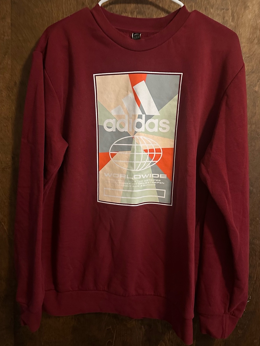 adidas Men's Graphic Fleece Sweatshirt